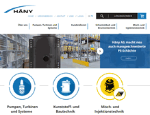 Tablet Screenshot of haeny.com